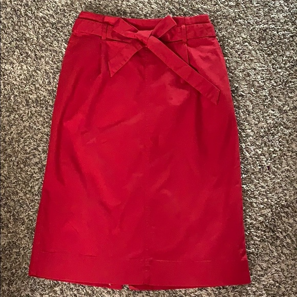 Uniqlo Dresses & Skirts - Uniqlo Red Skirt
